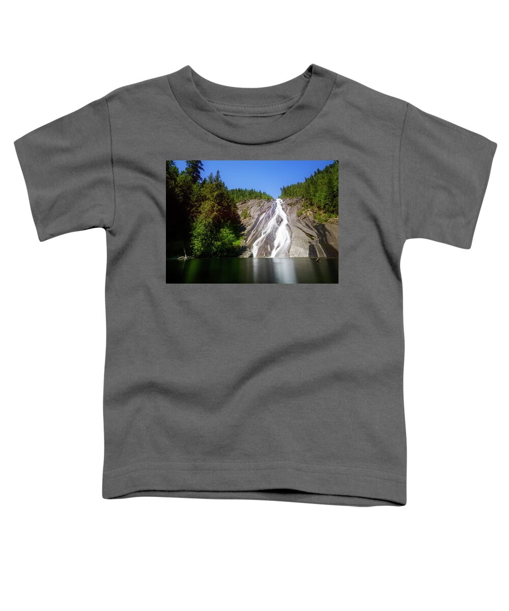 Washington Toddler T-Shirt featuring the photograph Otter Falls by Pelo Blanco Photo