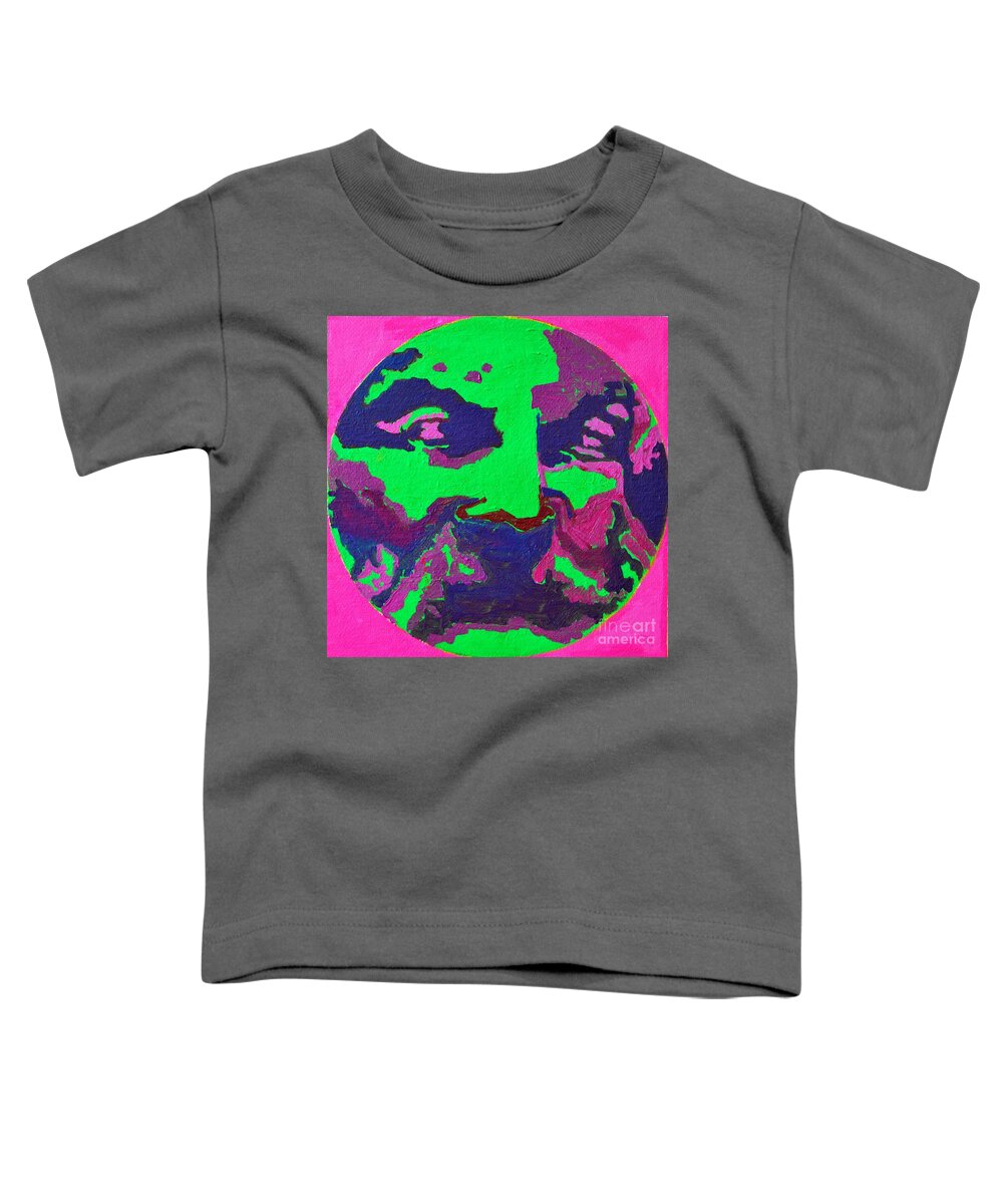 Philosopher Toddler T-Shirt featuring the painting Philosopher - Anaximenes by Ana Maria Edulescu
