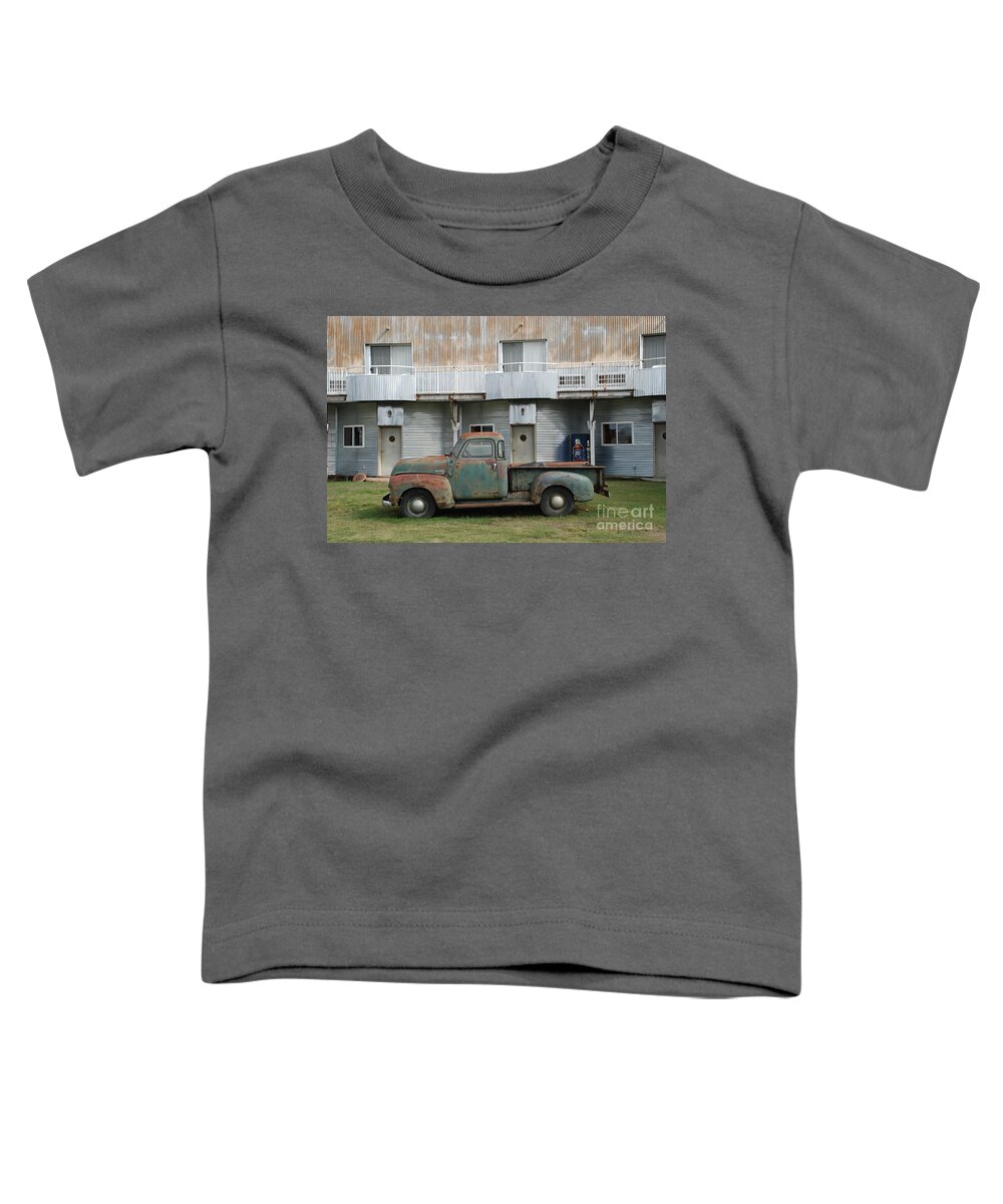 Shack Up Inn Toddler T-Shirt featuring the photograph Pick Up by Jim Goodman
