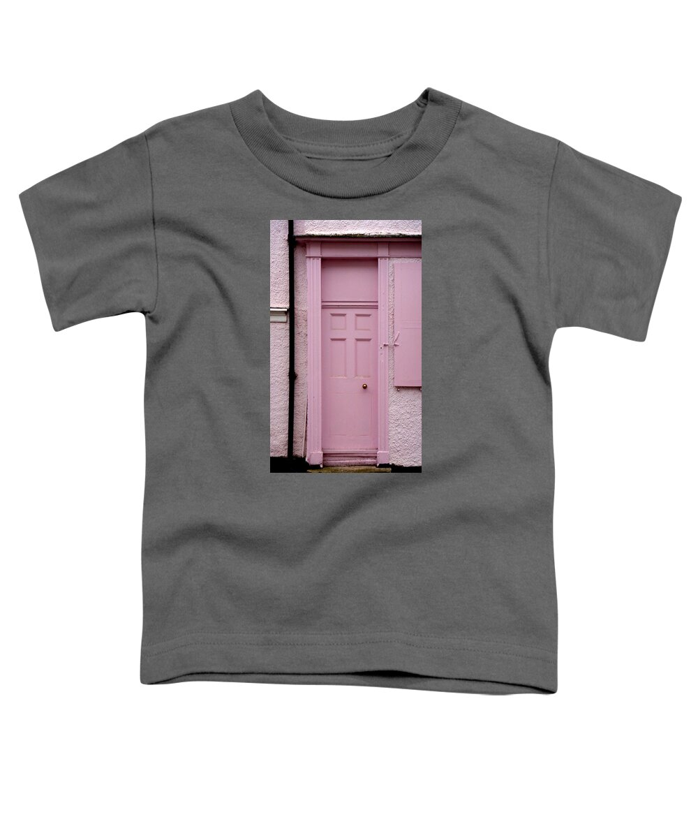Door Toddler T-Shirt featuring the photograph Pink by Roberto Alamino