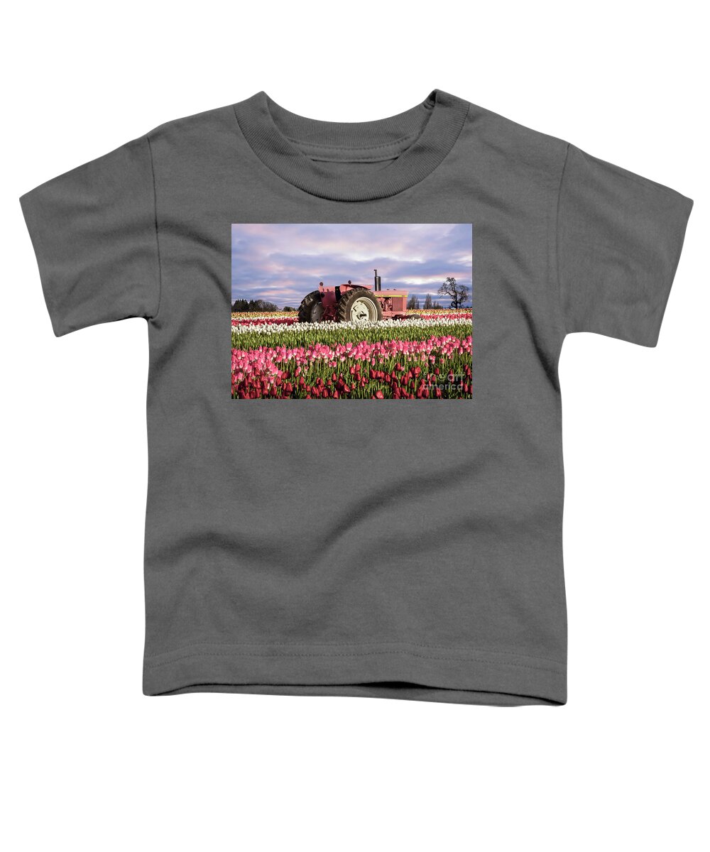 Tractor Toddler T-Shirt featuring the photograph Pinky jd by Sal Ahmed