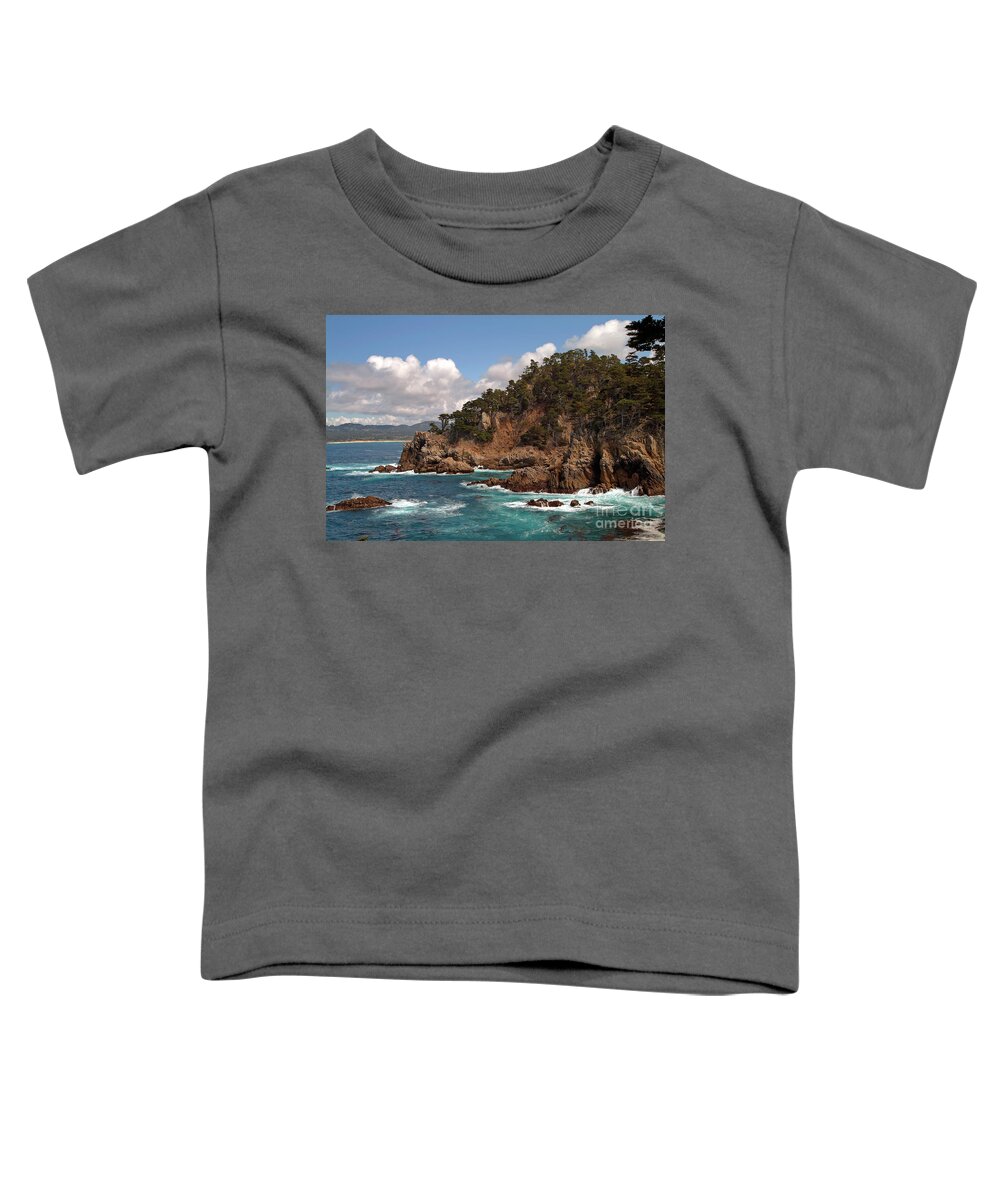 Point Lobos Toddler T-Shirt featuring the photograph Point Lobos by Charlene Mitchell