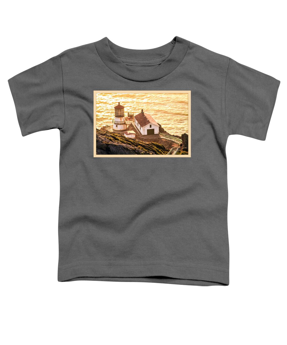 Point Reyes Lighthouse 2 Toddler T-Shirt featuring the photograph Point Reyes Lighthouse 2 by Bonnie Follett