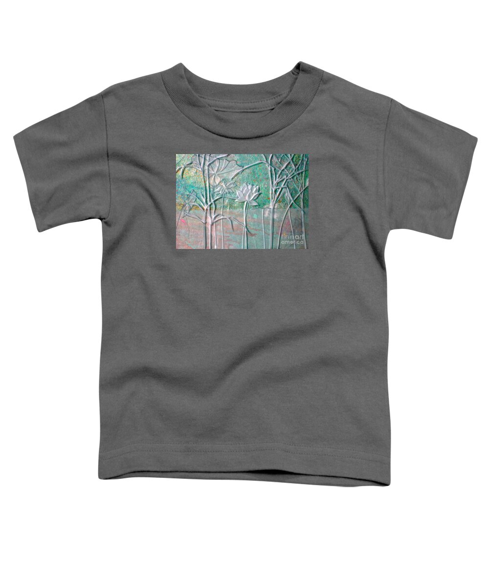 Plants Toddler T-Shirt featuring the photograph Pond by Alone Larsen