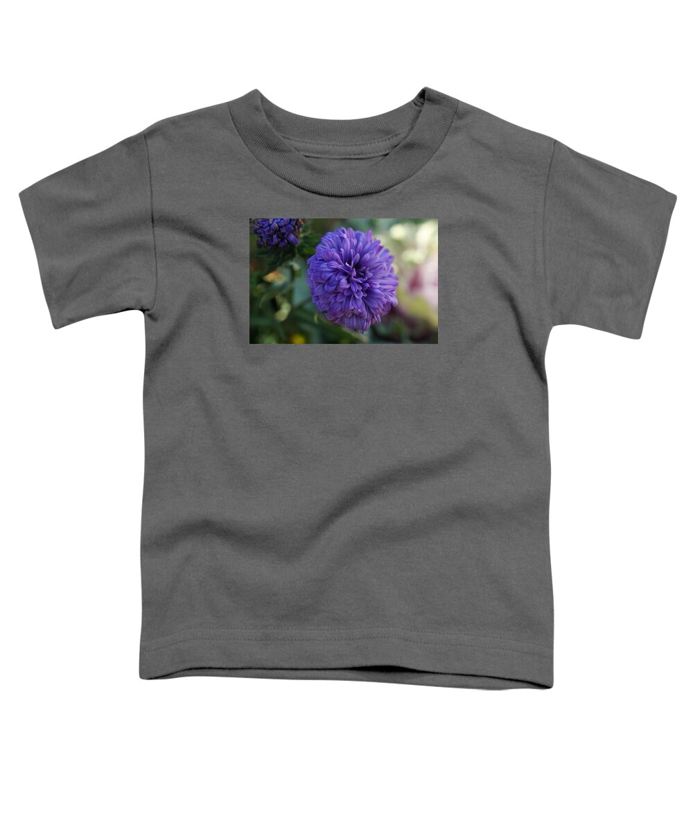 Beautiful Toddler T-Shirt featuring the photograph Purple beauty by Lilia D