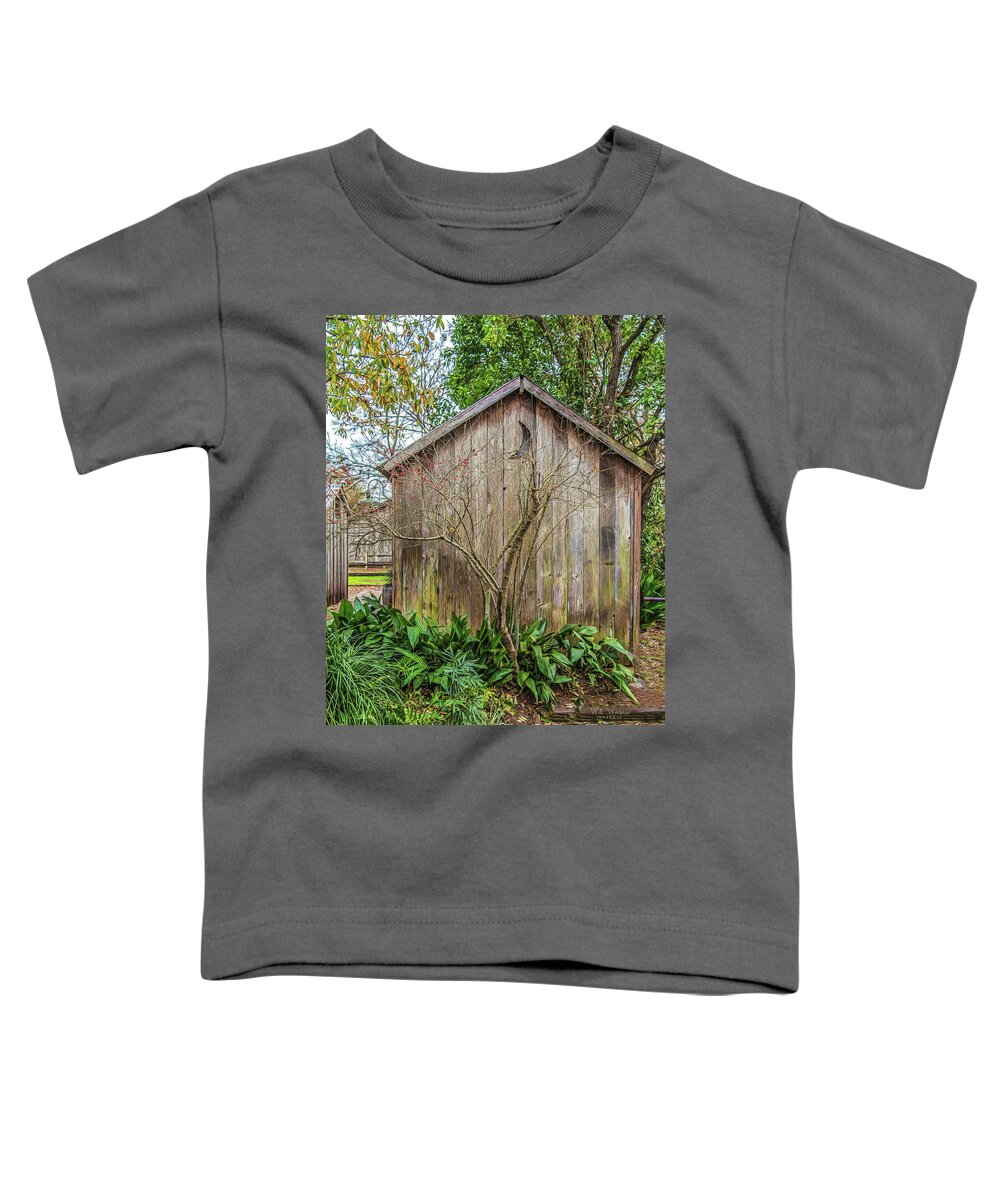 House Toddler T-Shirt featuring the photograph Quarter Moon by Will Wagner