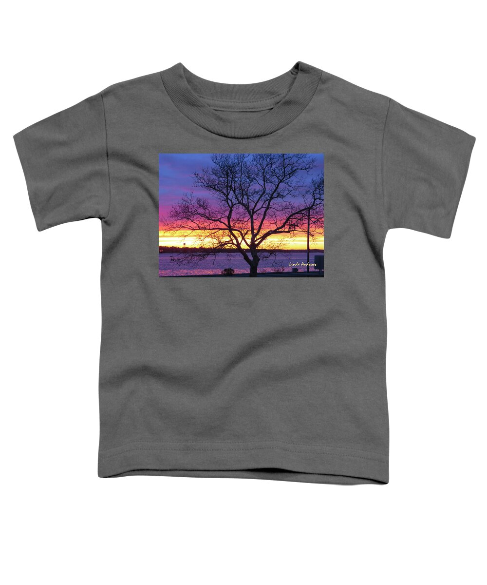 Sunset Toddler T-Shirt featuring the photograph Rainbow Sunset by Robert Henne
