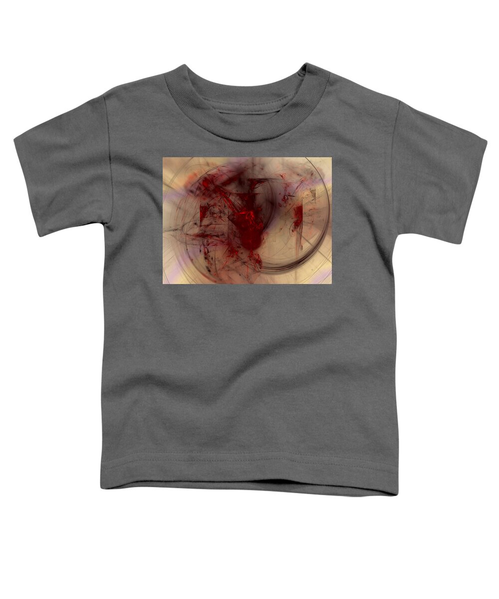 Art Toddler T-Shirt featuring the digital art Rare Groove by Jeff Iverson
