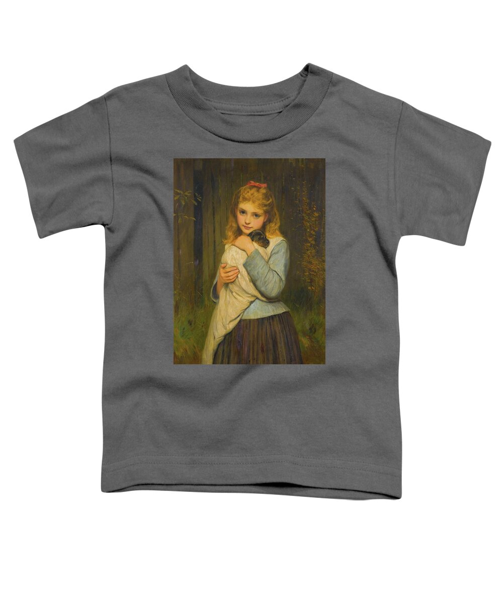 Charles Sillem Lidderdale (british Toddler T-Shirt featuring the painting Reception mom by MotionAge Designs