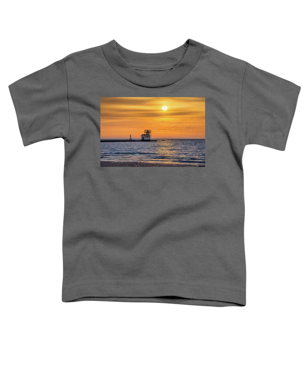 Lighthouse Toddler T-Shirt featuring the photograph Rehabilitation Rising by Bill Pevlor