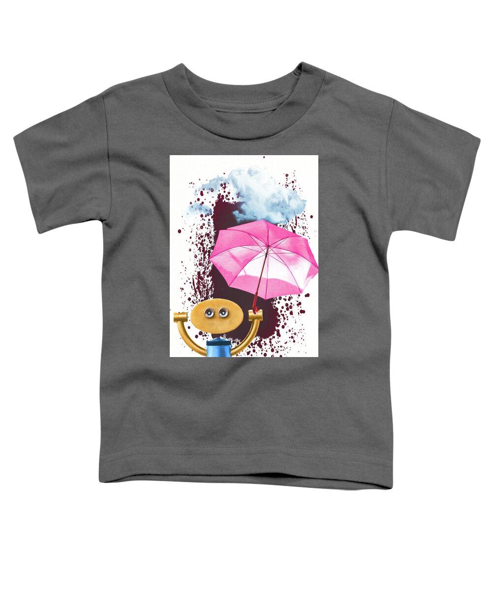 Rejoice Toddler T-Shirt featuring the digital art Rejoice by John Haldane
