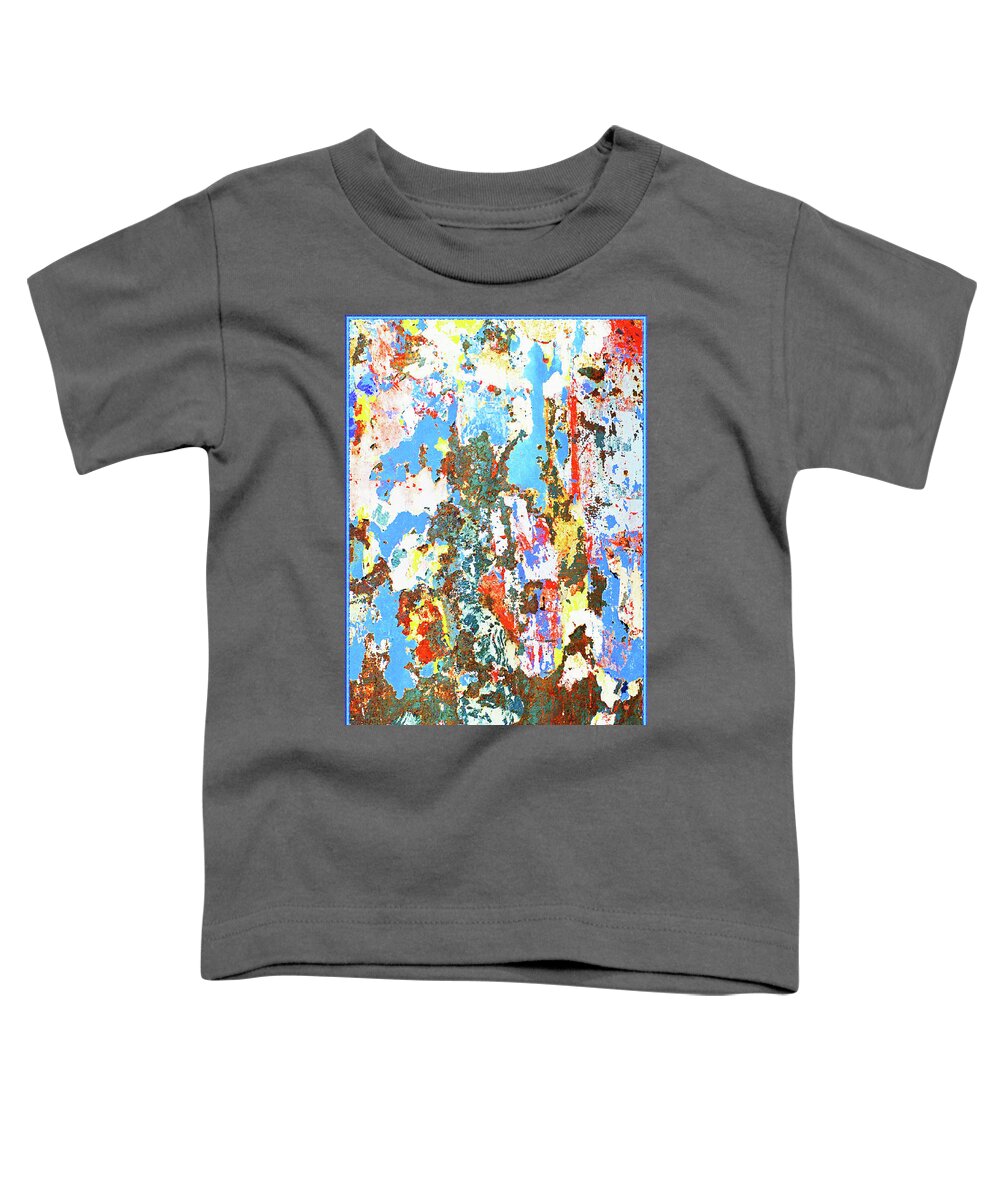 Paint Toddler T-Shirt featuring the digital art Repaint Abstract by JustJeffAz Photography