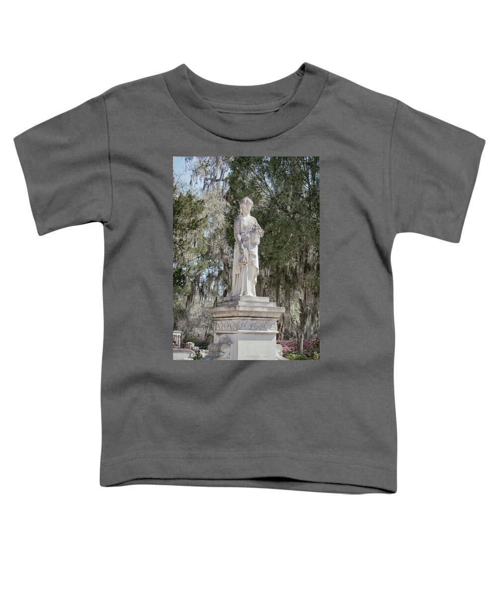 Bonaventure Toddler T-Shirt featuring the photograph Rest in Peace by Kim Hojnacki