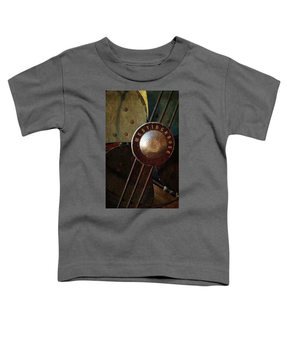Nostalgia Toddler T-Shirt featuring the photograph Classic Desk Fan by Michelle Calkins
