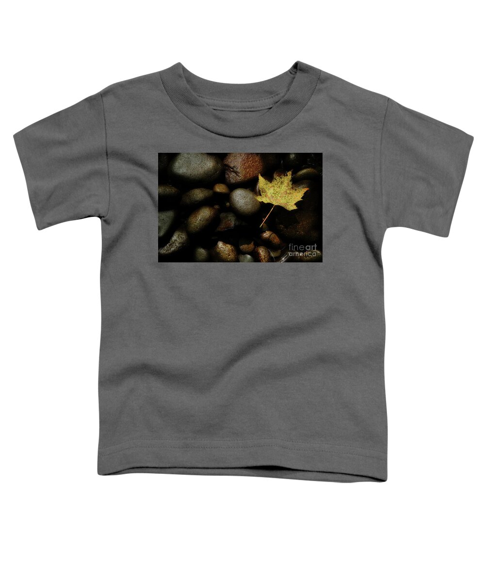 River Rock Toddler T-Shirt featuring the photograph River Bottom by Michael Eingle