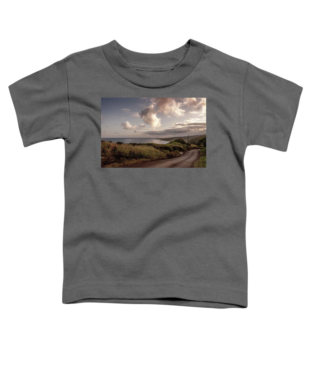 Roads Toddler T-Shirt featuring the photograph Road Less Traveled by Daniel Murphy