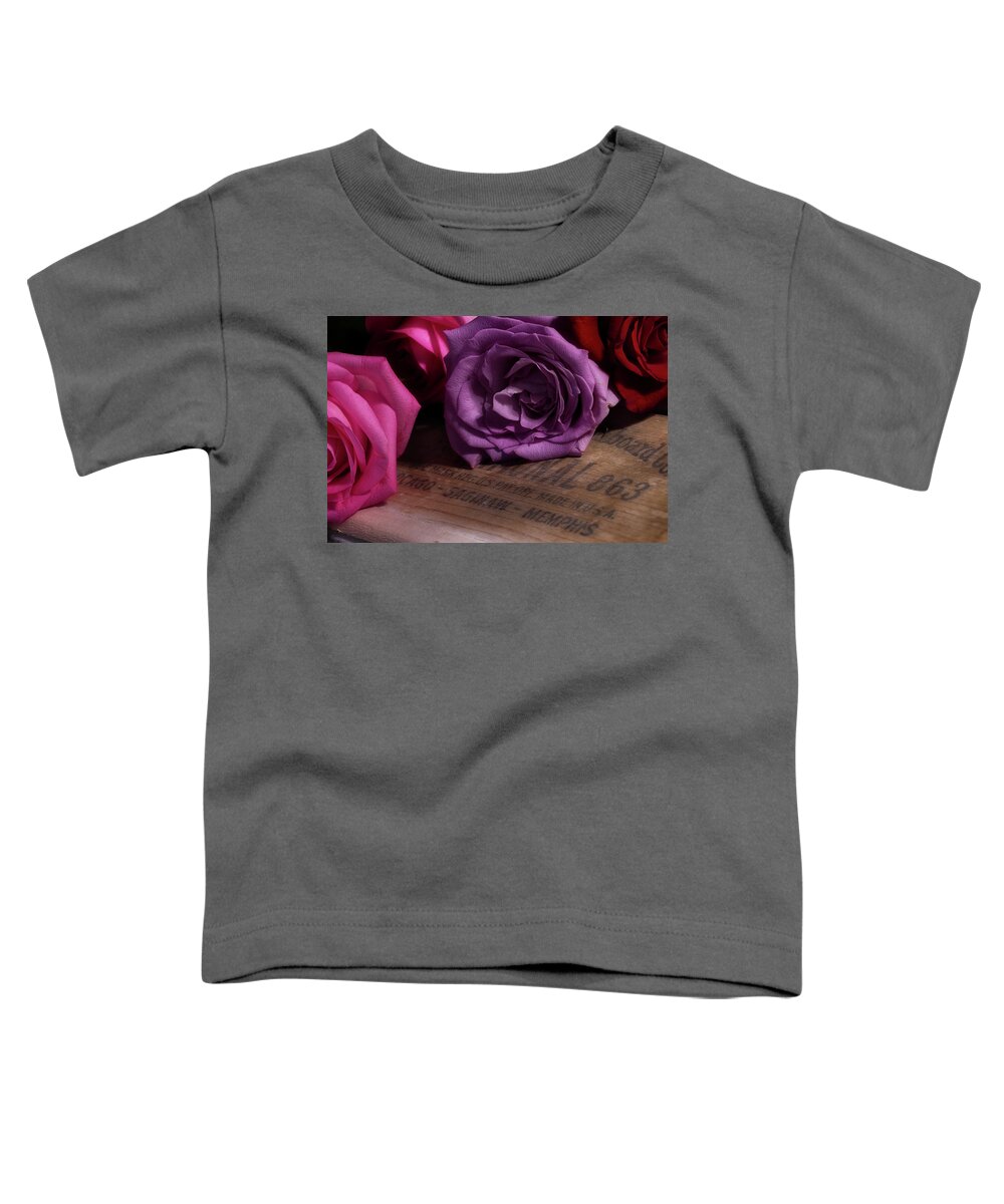 Roses Toddler T-Shirt featuring the photograph Rose Series 2 by Mike Eingle