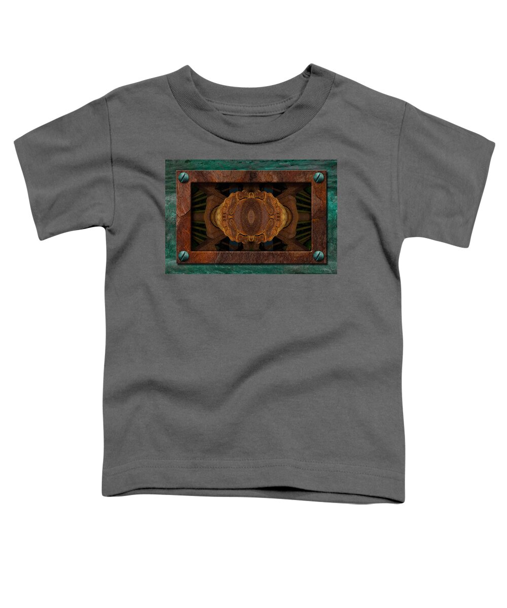 Rust Toddler T-Shirt featuring the photograph Rustorama Eighteen by WB Johnston