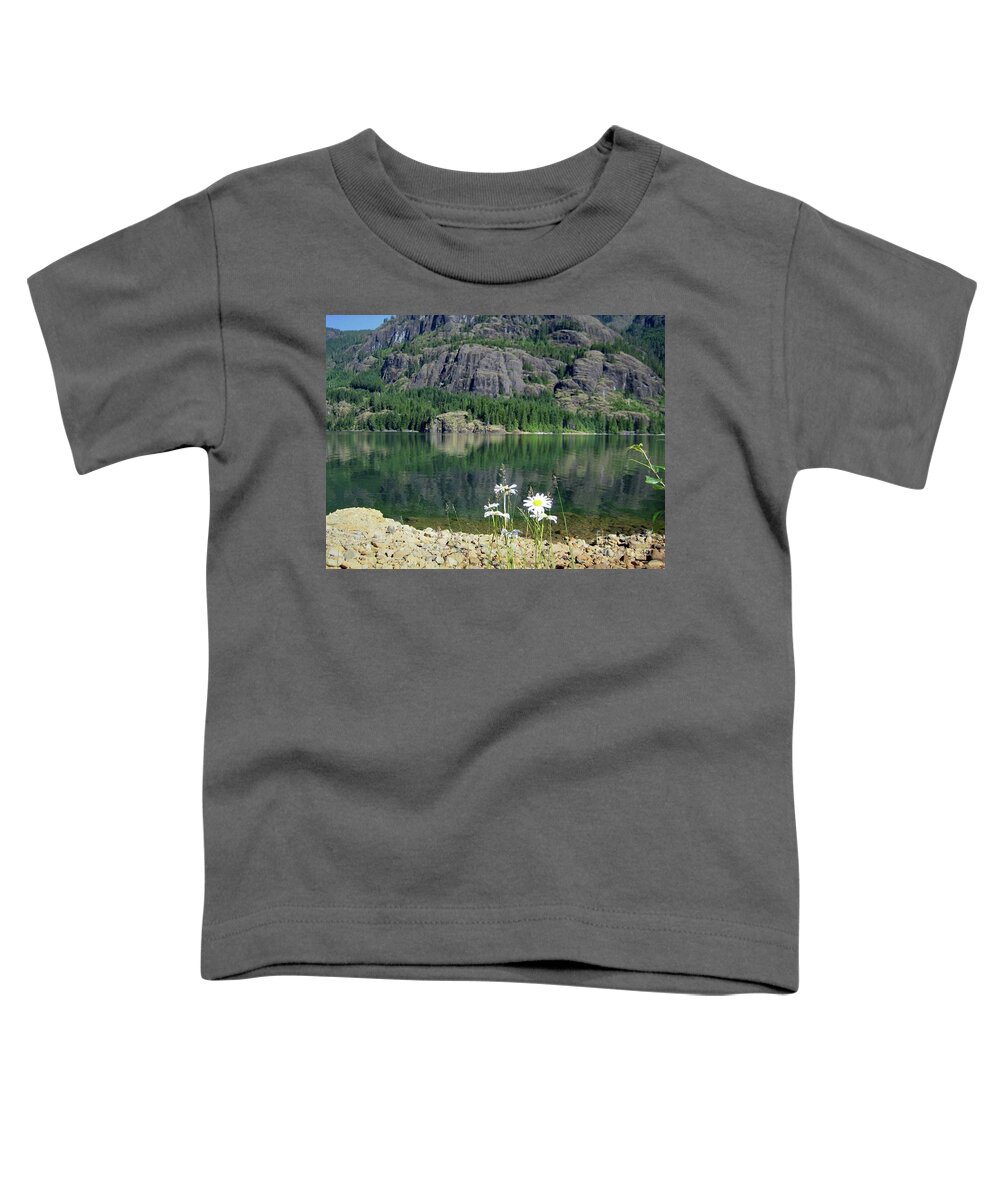 Mountain Toddler T-Shirt featuring the photograph Sacred Space by 'REA' Gallery
