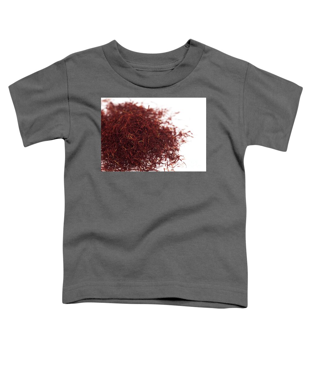 Crocus Sativus Toddler T-Shirt featuring the photograph Saffron by Gerard Lacz