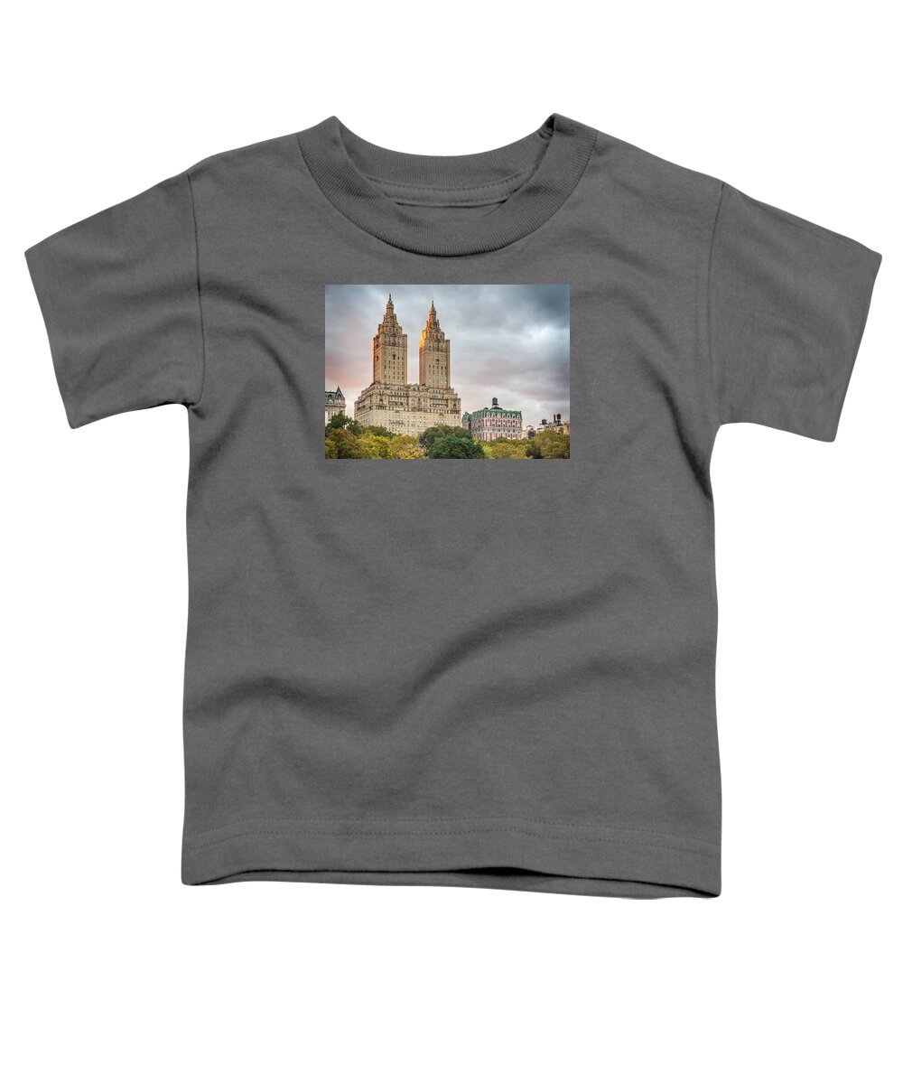  Toddler T-Shirt featuring the photograph San Remo Sunset Before Storm by Randy Lemoine