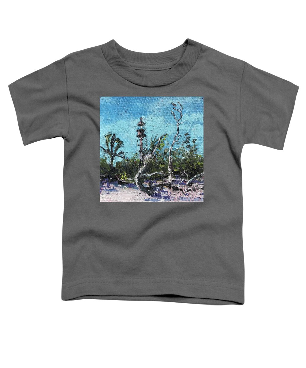 Impressionism Toddler T-Shirt featuring the painting Sanibel Light #Eight by Maggii Sarfaty