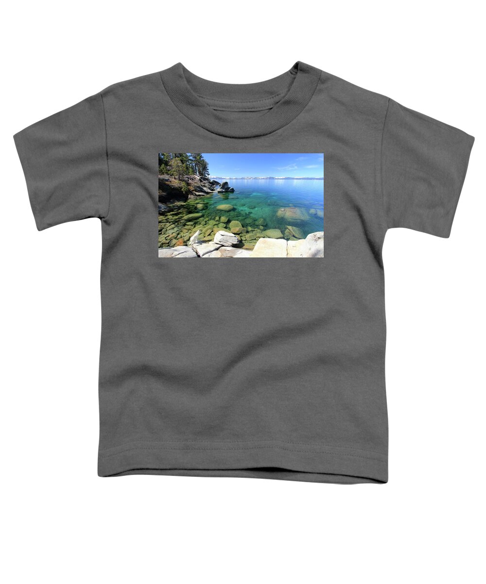 Wildlife Toddler T-Shirt featuring the photograph Search Her Depths by Sean Sarsfield