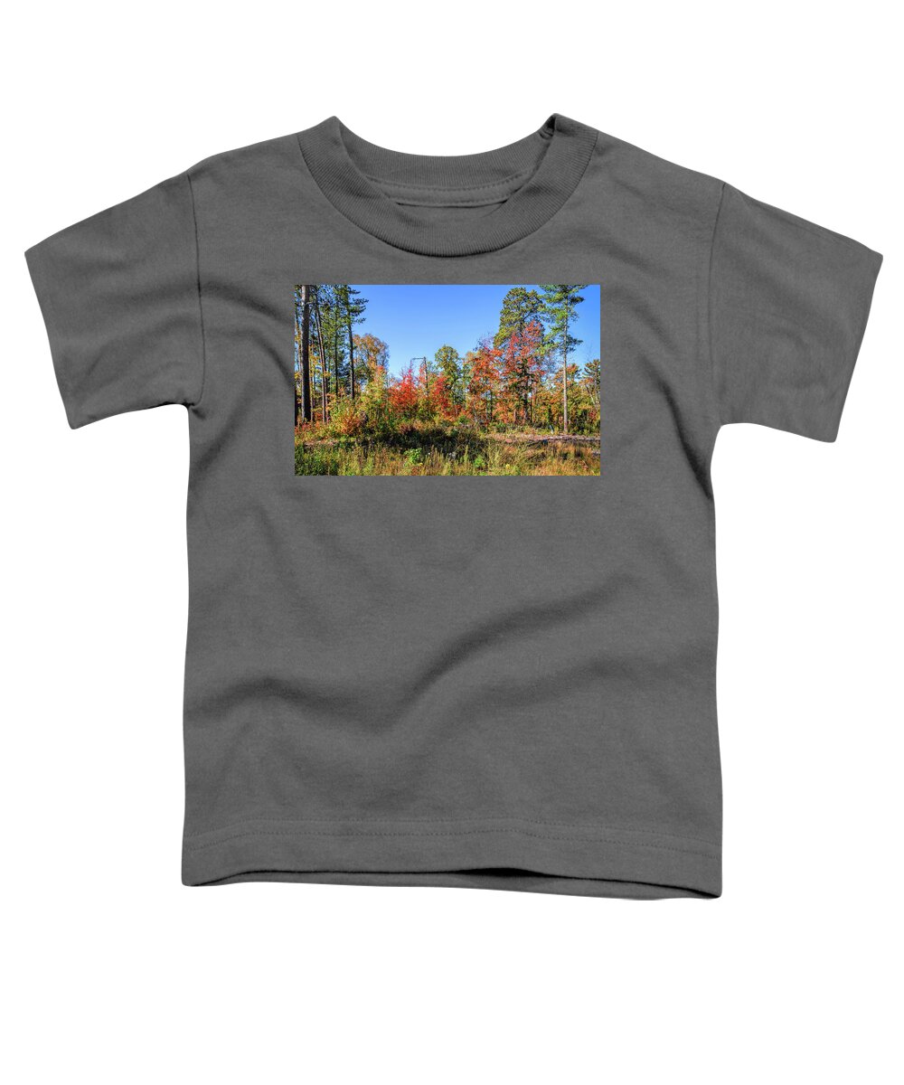 Flower Toddler T-Shirt featuring the photograph Season of Color by John M Bailey