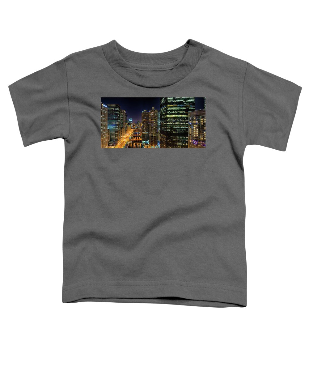 Chicago Toddler T-Shirt featuring the photograph See my City by Raf Winterpacht