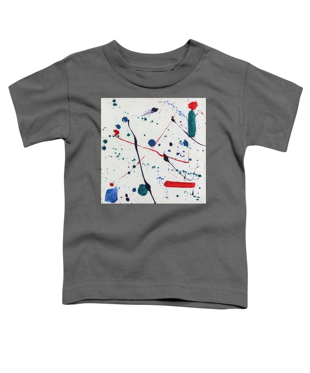 Miro Toddler T-Shirt featuring the painting Seeds of Miro by Phil Strang