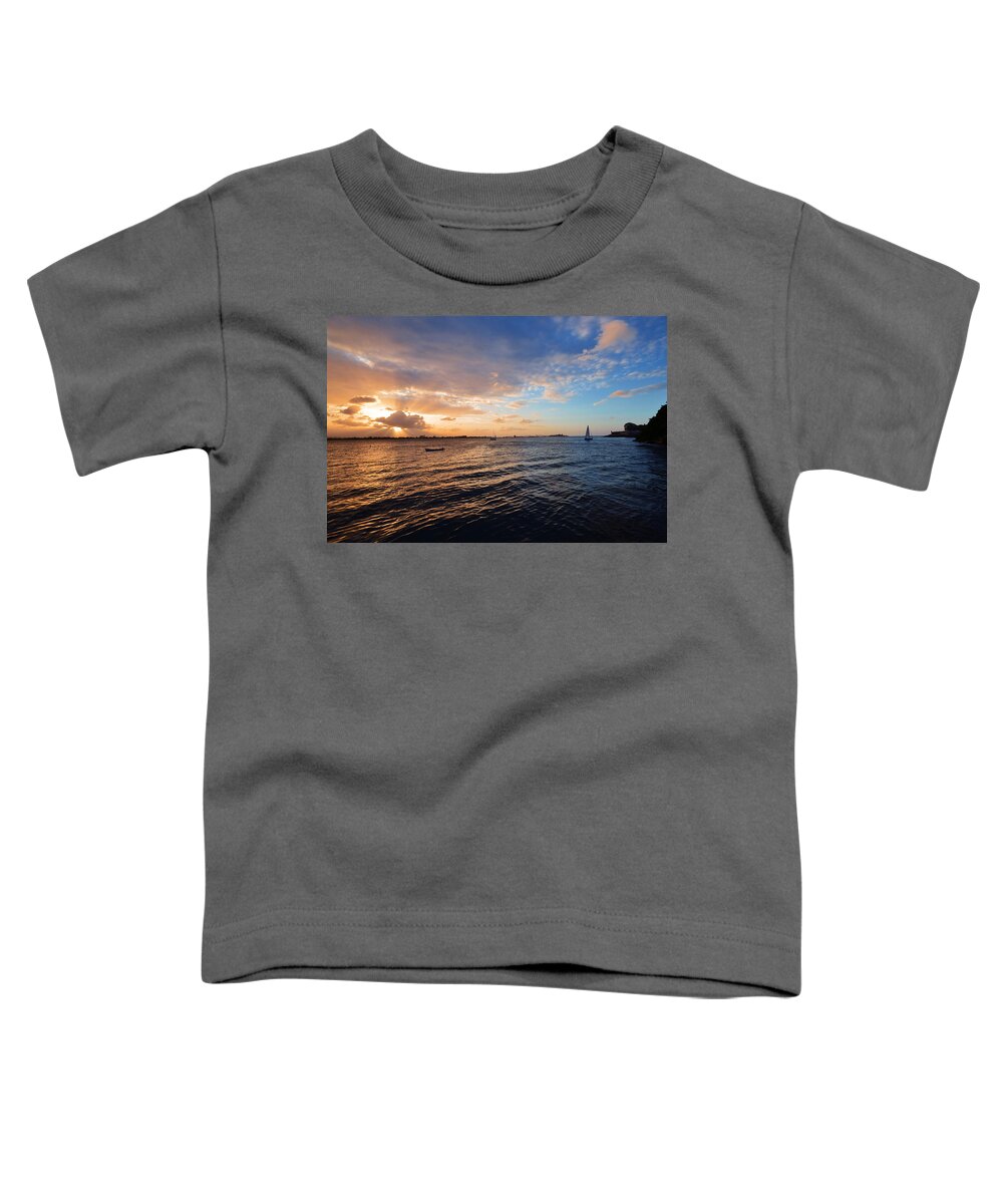 Seascape Toddler T-Shirt featuring the photograph Semblance 3769 by Ricardo J Ruiz de Porras