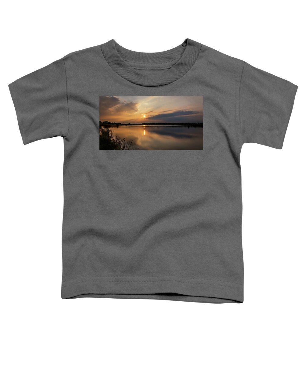Serenity Toddler T-Shirt featuring the photograph Serenity by Nick Bywater