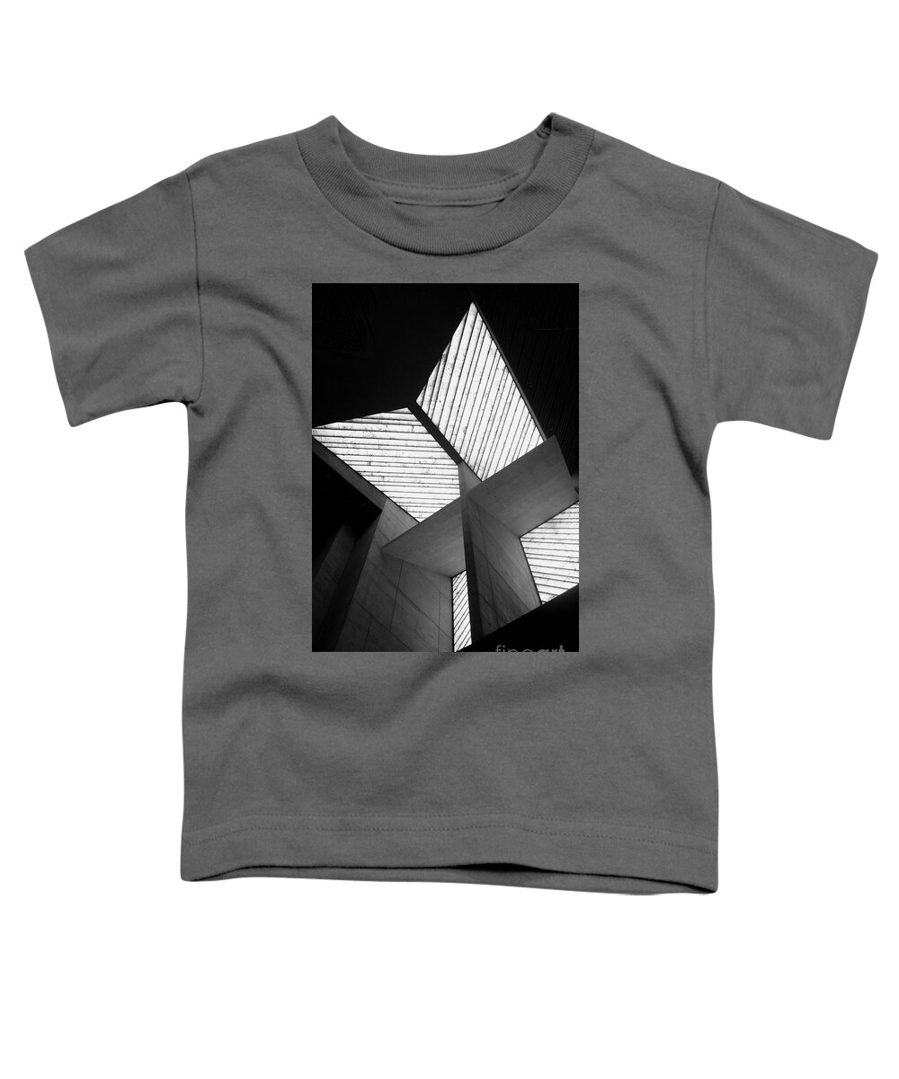 Abstract Toddler T-Shirt featuring the photograph Shades of grey too by Jodie Marie Anne Richardson Traugott     aka jm-ART