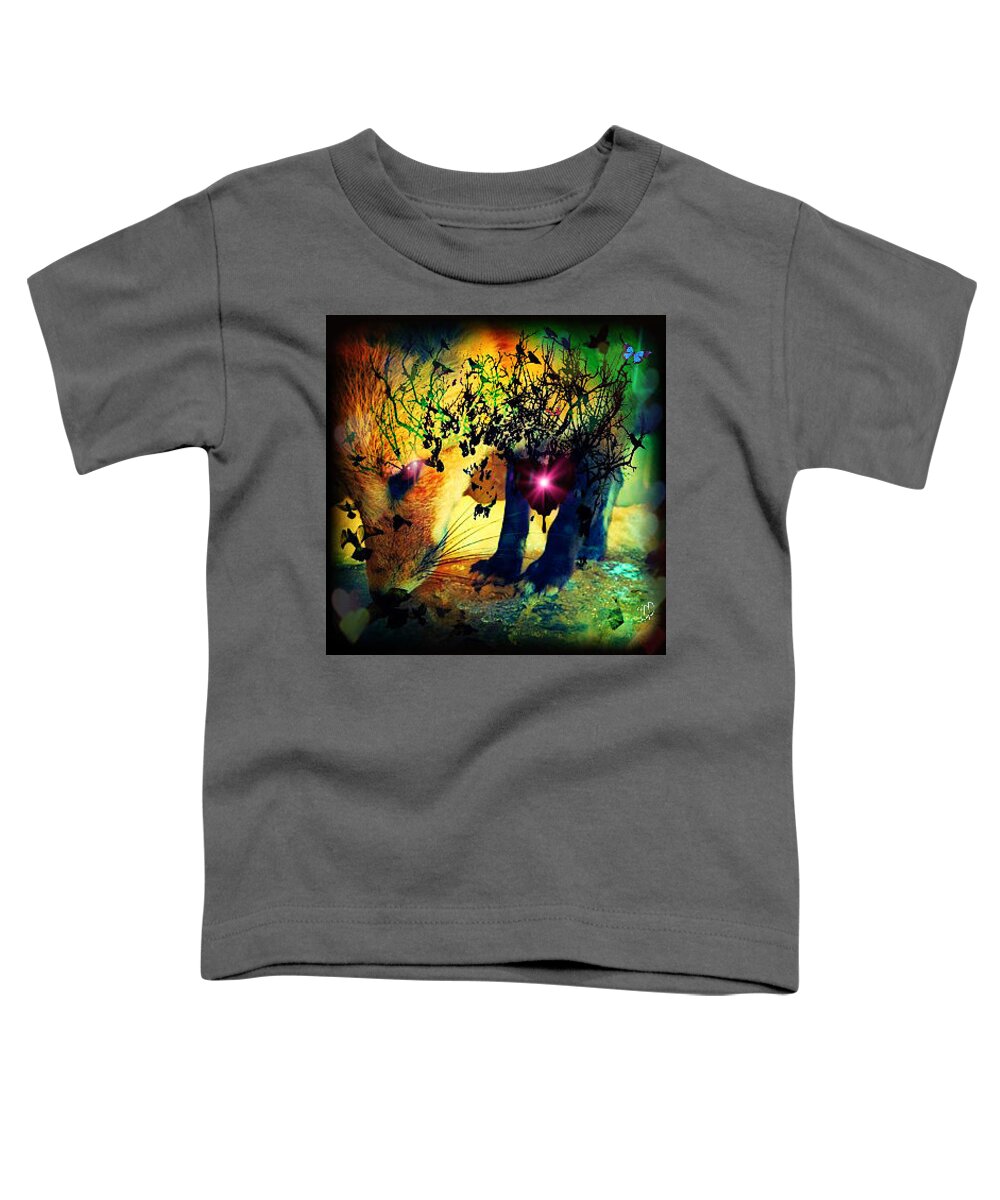 Trees Toddler T-Shirt featuring the photograph Shamanic soul by Christine Paris