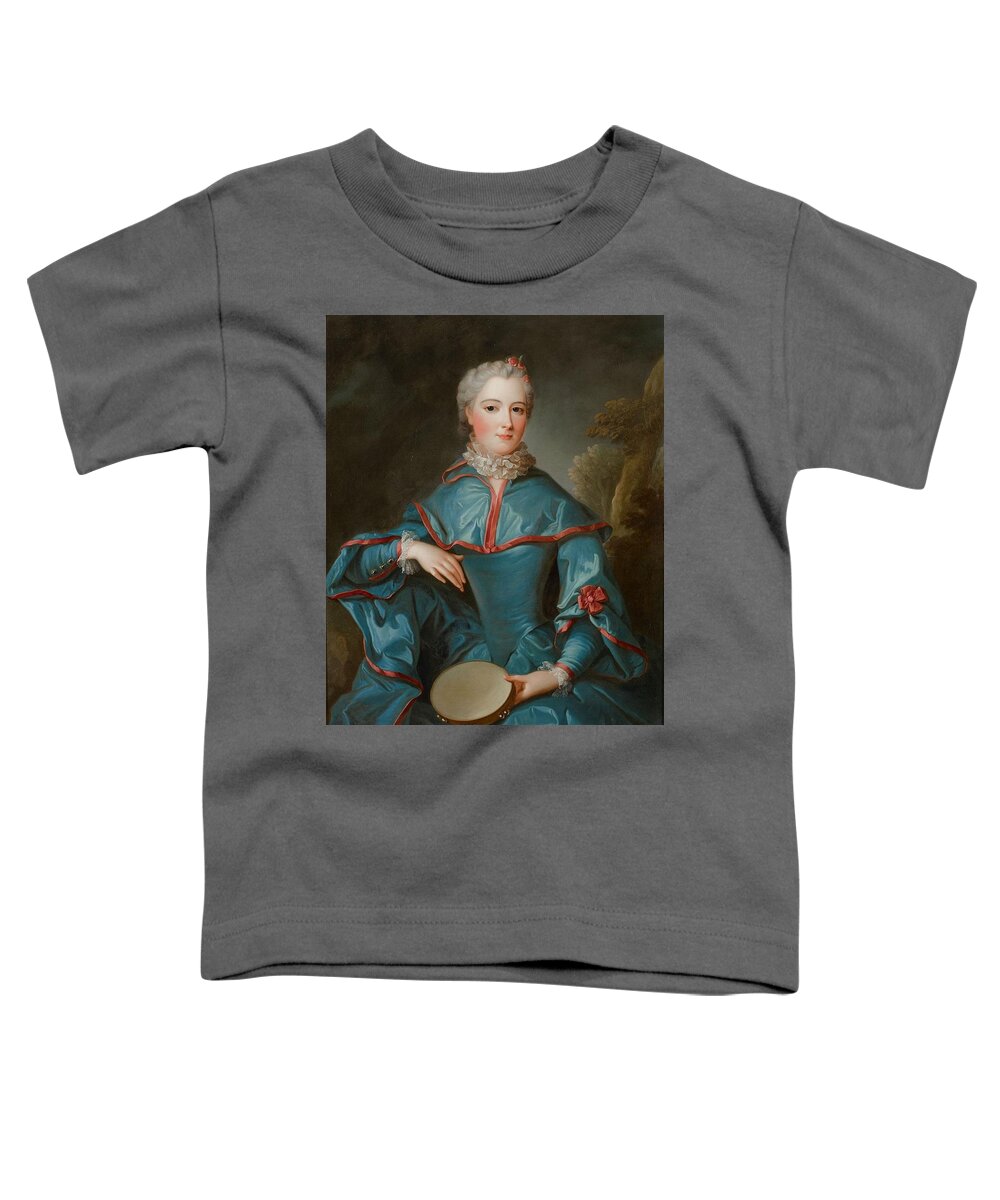 Share. Jean Marc Nattier ... Woman Toddler T-Shirt featuring the painting Share by Jean Marc Nattier