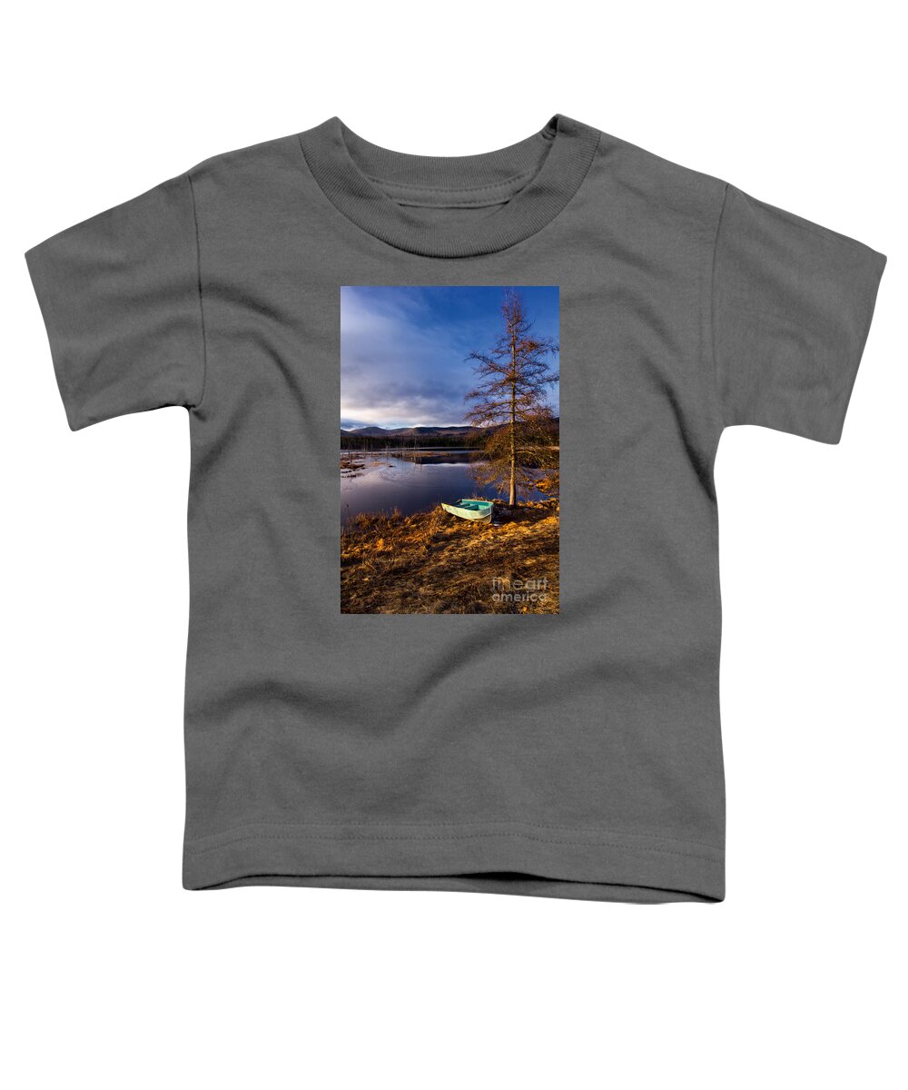 Sunrise Toddler T-Shirt featuring the photograph Shaw Pond Sunrise by Rod Best