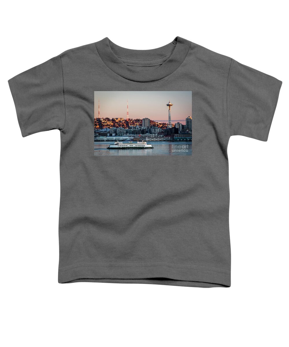Cityscapes Toddler T-Shirt featuring the photograph Space Needle.Seattle,Washington by Sal Ahmed