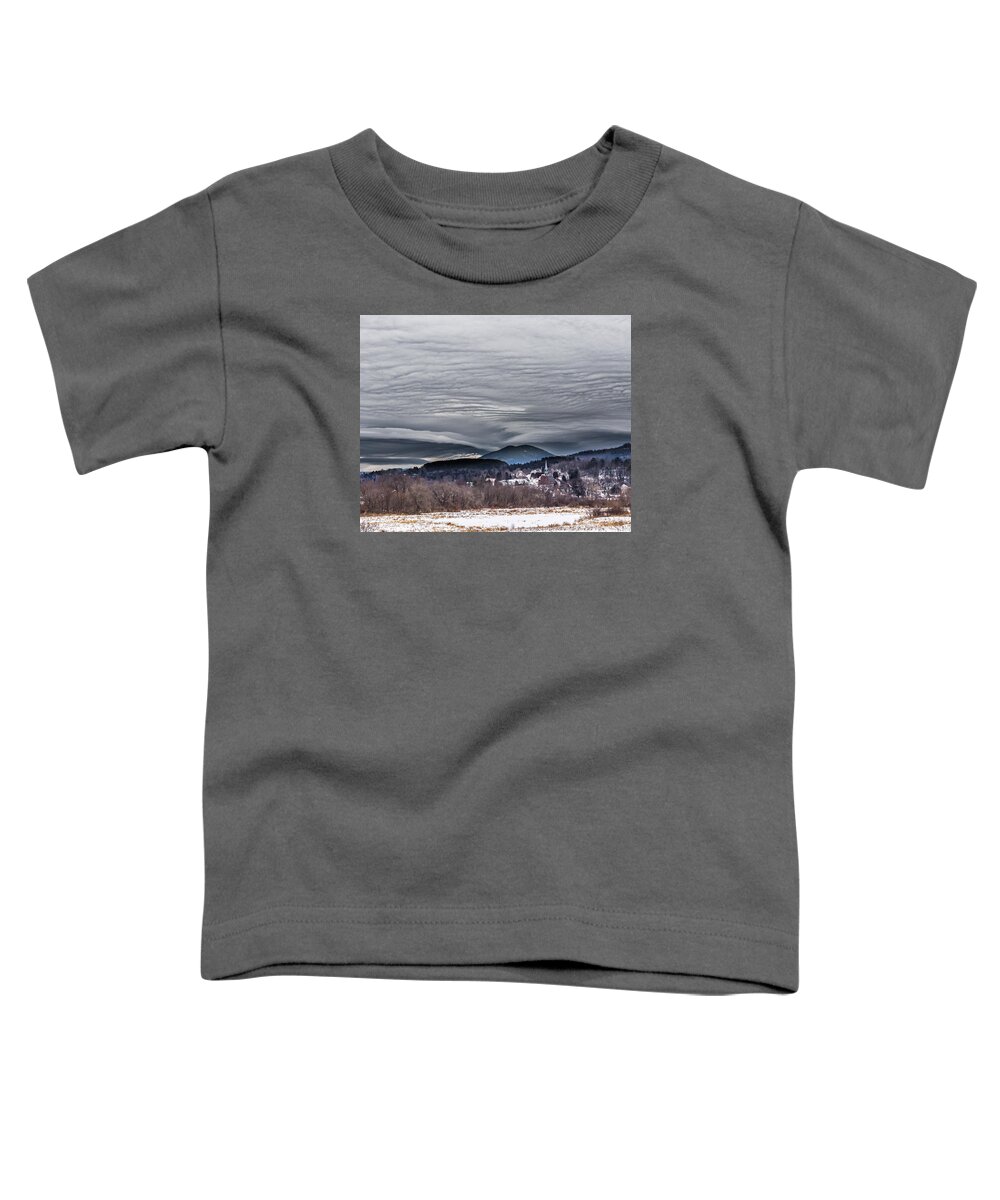 Sky Toddler T-Shirt featuring the photograph Sky Waves by Tim Kirchoff