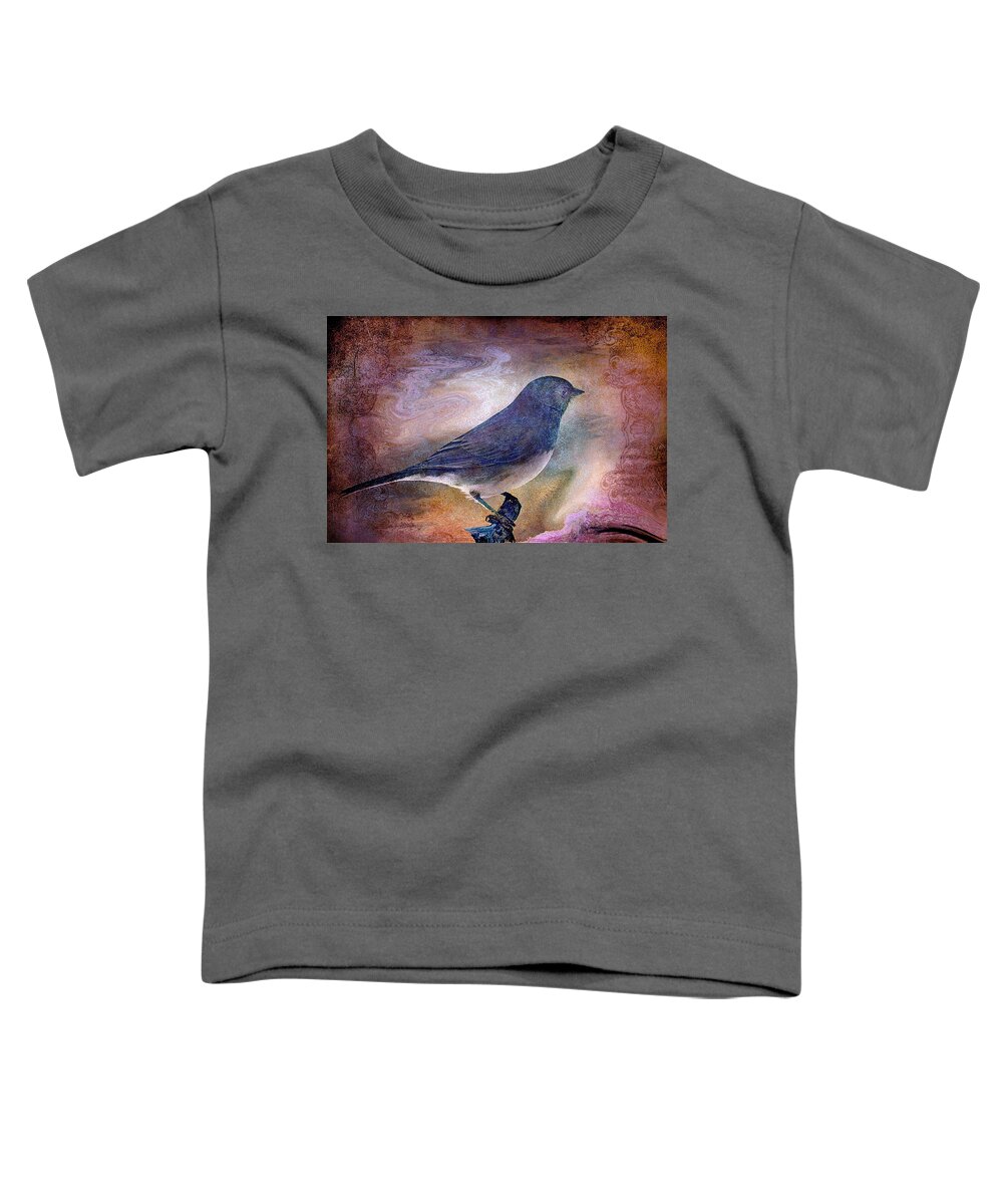  Inspirational Toddler T-Shirt featuring the photograph Snowbird Stories... by Arthur Miller