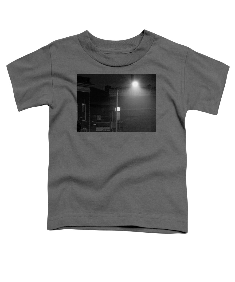 Night Toddler T-Shirt featuring the photograph Soft Night Glow by Wild Thing