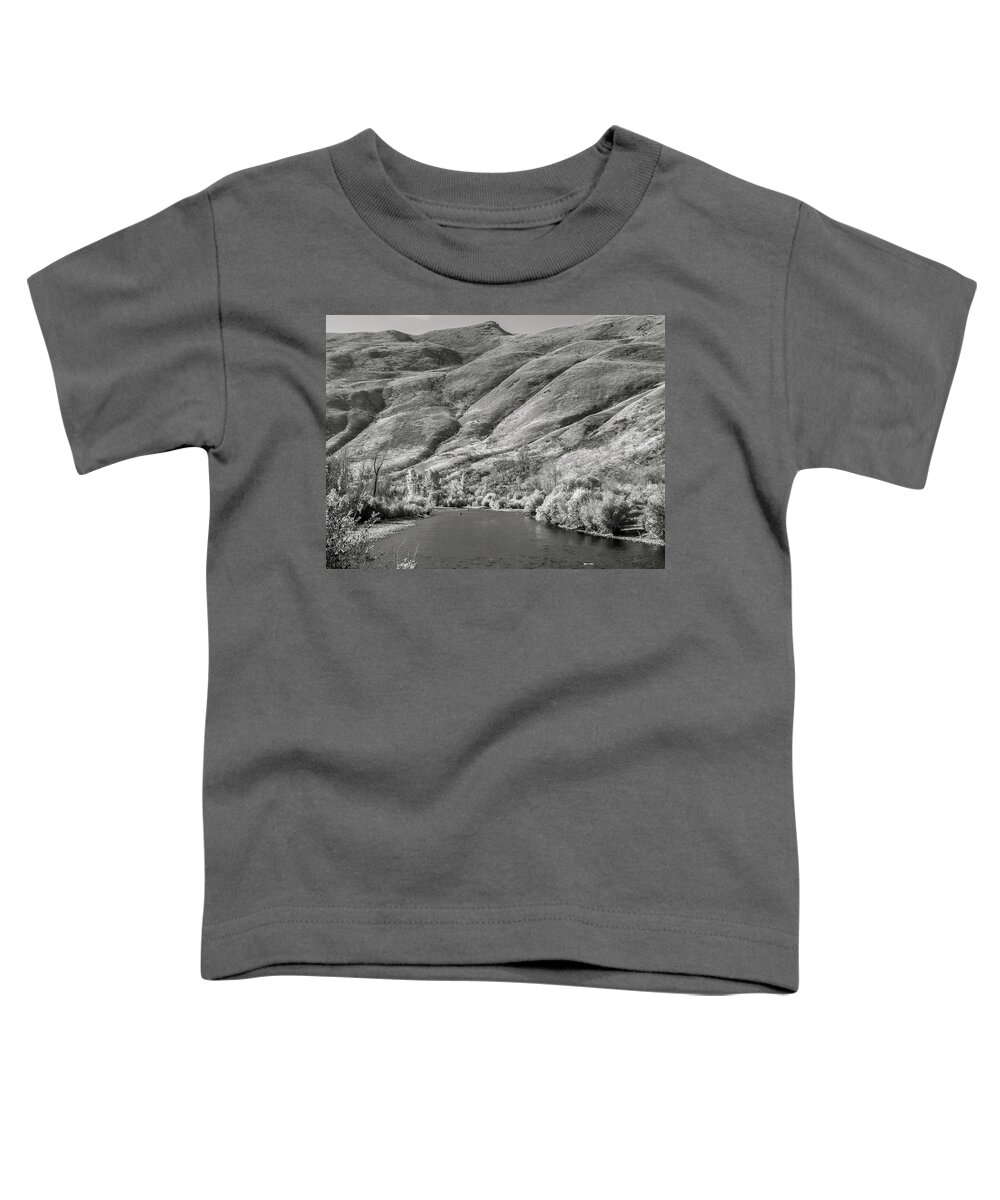 5dii Toddler T-Shirt featuring the photograph South Fork Boise River 2 by Mark Mille