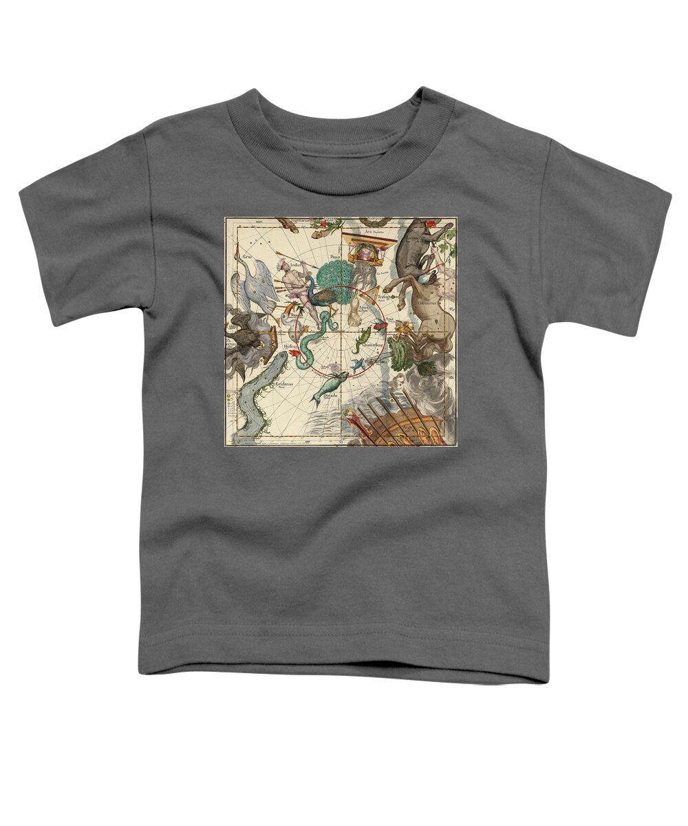 South Pole Toddler T-Shirt featuring the painting South Pole by Ignace-Gaston Pardies