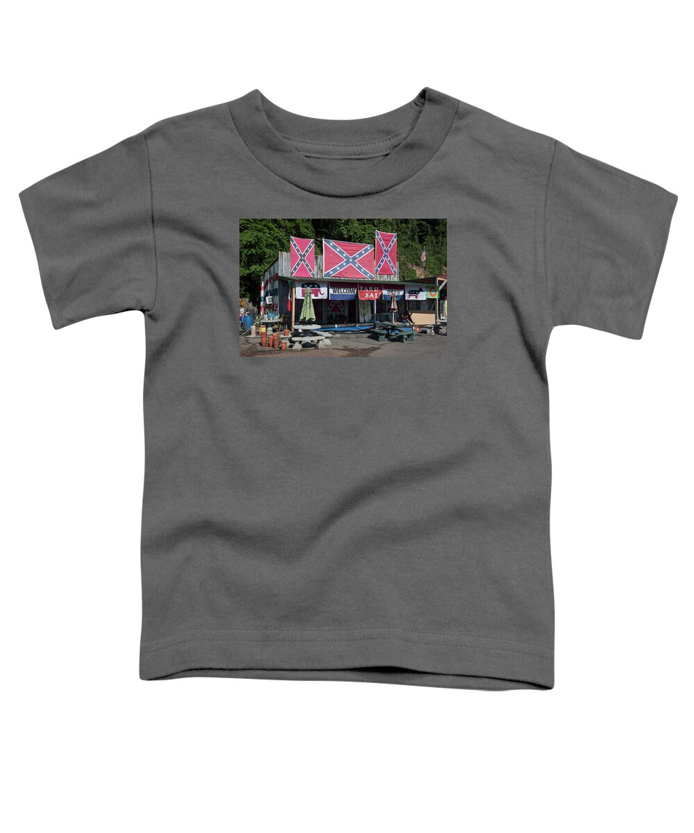 Photograph Toddler T-Shirt featuring the photograph Southern Americana by Suzanne Gaff