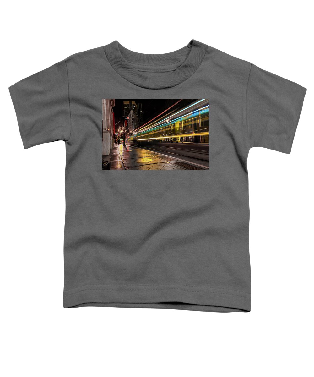 Atlanta Toddler T-Shirt featuring the photograph Speed of Light by Kenny Thomas