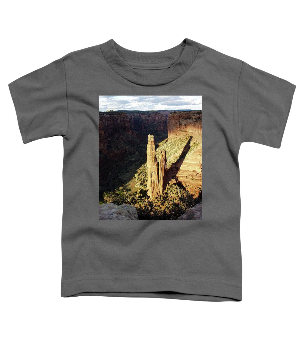 Spider Rock Toddler T-Shirt featuring the photograph Spider Rock 7 by JustJeffAz Photography
