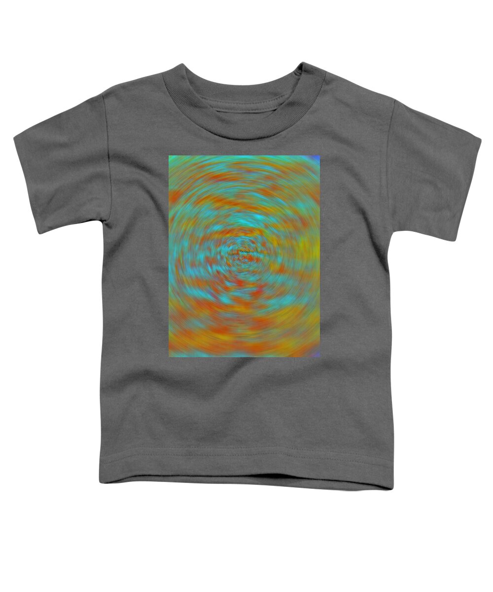 Abstract Toddler T-Shirt featuring the photograph Spinning Out of Control by Lenore Senior