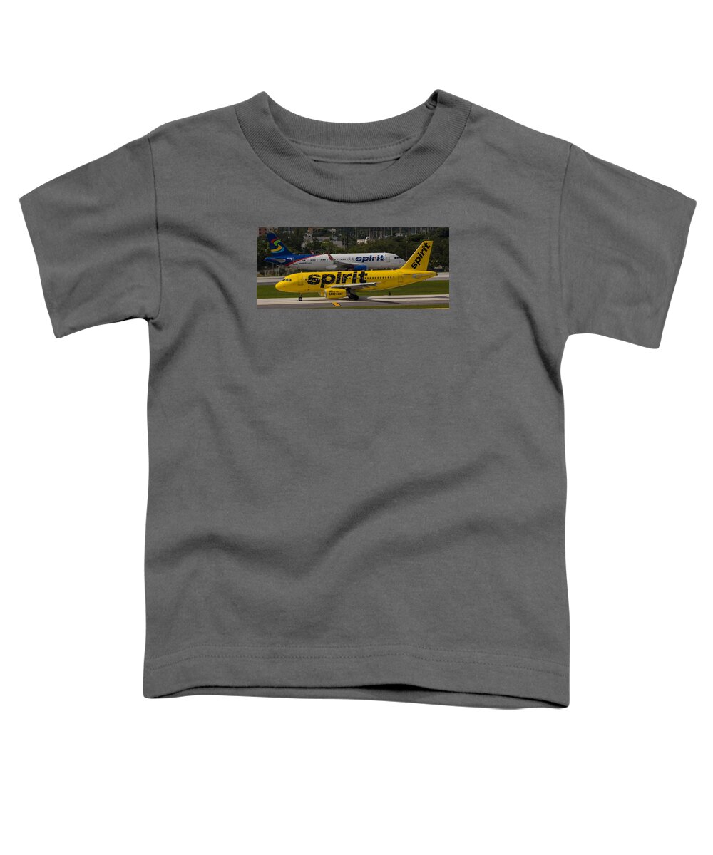 Airline Toddler T-Shirt featuring the photograph Spirit Spirit by Dart Humeston