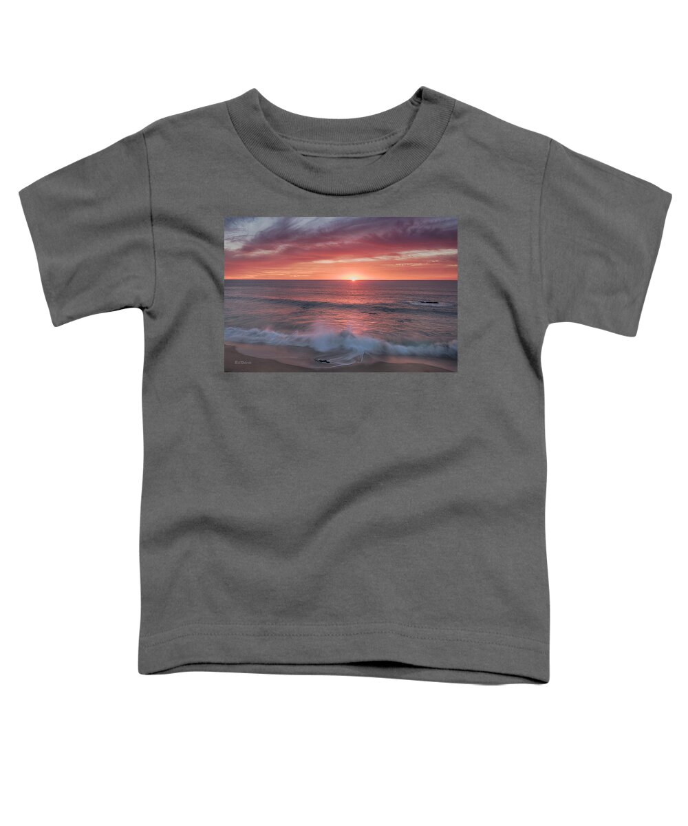 Big Sur Toddler T-Shirt featuring the photograph Splash by Bill Roberts
