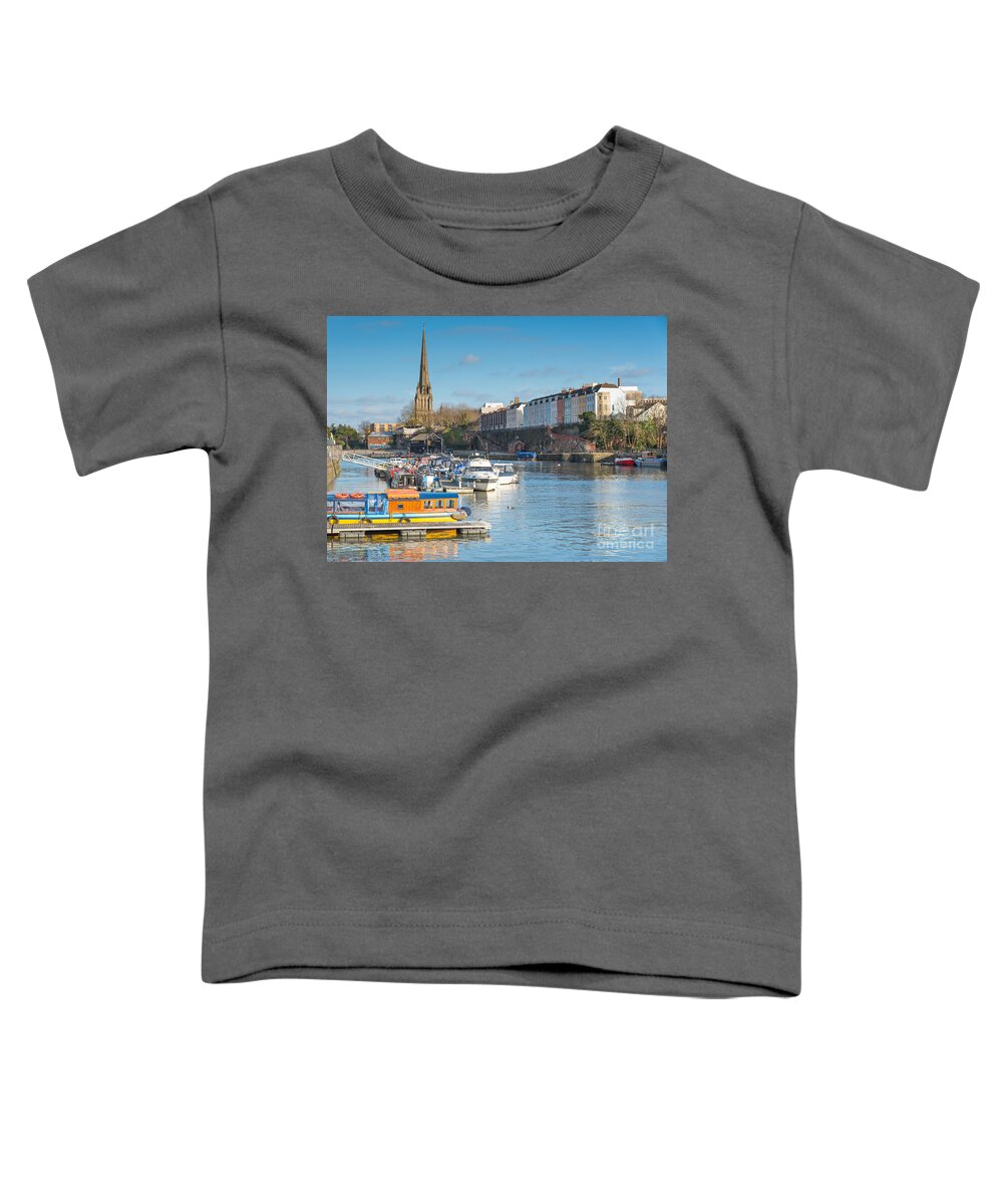 Bristol Toddler T-Shirt featuring the photograph St Mary Redcliffe Church, Bristol by Colin Rayner