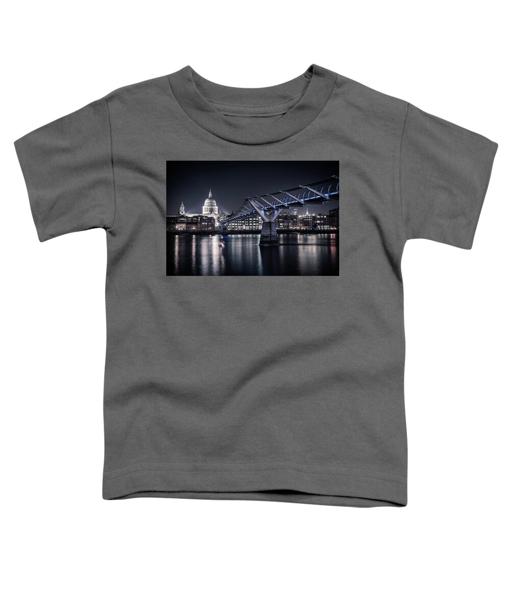 City Toddler T-Shirt featuring the photograph St Pauls Cathedral by James Billings